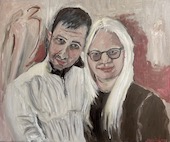 Portrett av Alberto og Lucia